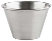 Tablecraft Stainless Steel Round Sauce Cup, 4 Ounce Capacity