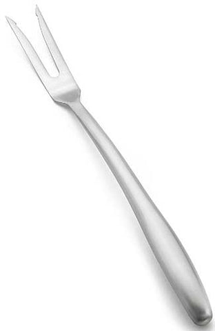 Tablecraft Dalton Collection 18-8 Stainless Steel Two-Tine Buffet Fork, 13.5 inch Length