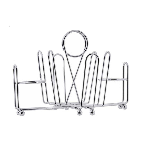 Tablecraft Chrome Combination Condiment Rack -- 12 per case