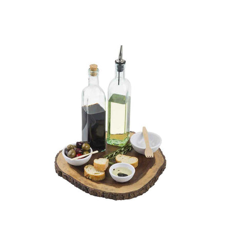 Tablecraft Prima Oil and Vinegar Bottle with Cork, 16 Ounce -- 12 per case
