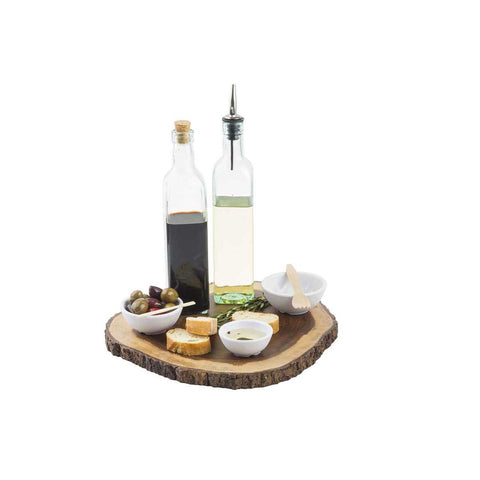 Tablecraft Prima Oil and Vinegar Bottle with Cork, 16 Ounce -- 12 per case