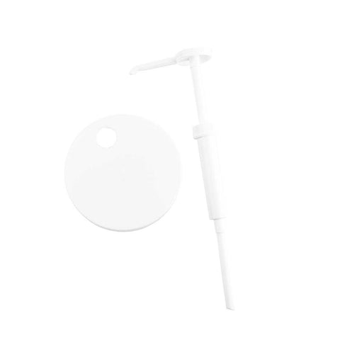 Tablecraft Plastic 1 Ounce Economy Pump Kit with160 mm Snap Cap, 6.3 x 6.3 x 13.625 inch