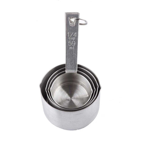 Tablecraft Heavyweight 4 Pieces Measuring Cup Set