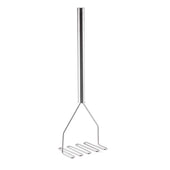 Tablecraft Stainless Steel Square Face Potato Masher, 24 inch