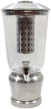 Tablecraft Stainless Steel Single Dispenser Infuser, 1.25 Gallon
