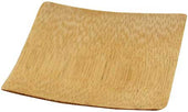 Tablecraft Bamboo Disposable Square Dish, 2.5 x 2.5 inch Dia - 48 count per pack -- 4 packs per case.