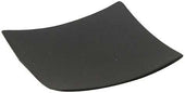 Tablecraft Black Disposable Bamboo Square Dish, 2.5 x 2.5 inch Dia - 48 count per pack -- 4 packs per case.