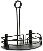Tablecraft Versa Rack Black Powder Coated Metal Half Rack, 8.5 x 5 inch -- 2 per case.