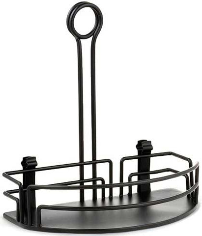 Tablecraft Versa Rack Black Powder Coated Metal Half Rack, 8.5 x 5 inch -- 2 per case.