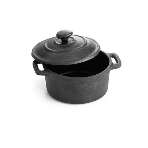 Tablecraft Cast Iron Cookware Round Replacement Lid for CW30110-Casseroles, 4 x 4 x 1.625 inch