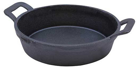 Tablecraft 28 Ounce Cast Iron Round Server, 7.25 inch Dia x 1.75 inch