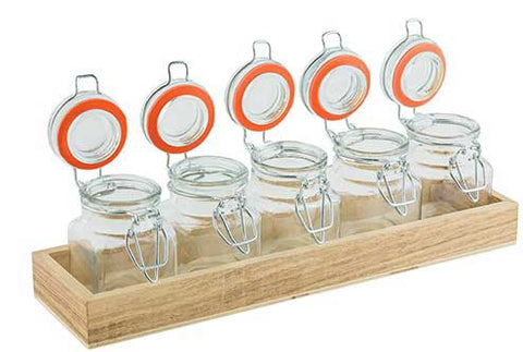 Tablecraft 6 Piece Tasting Flight Set -- 4 per case.