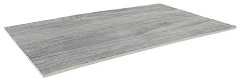 Tablecraft Melamine Distressed Wood Rectangular Display Tray, 20.75 x 12.75 inch