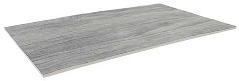 Tablecraft Melamine Distressed Wood Rectangular Display Tray, 12.75 x 10.375 inch