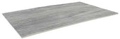 Tablecraft Melamine Distressed Wood Rectangular Display Tray, 12.75 x 6.875 inch