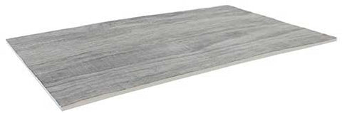 Tablecraft Melamine Distressed Wood Rectangular Display Tray, 12.75 x 6.875 inch