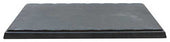 Tablecraft Frostone Slate Collection Rectangular Melamine Display Tray, 21 x 12.875 x 1.125 inch