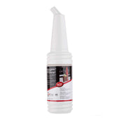 Tablecraft PourMaster Saferfood Solutions White Bottle with Long Neck Top, 1 Quart -- 12 per case