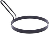 Tablecraft Non Stick Pancake Ring with Handle, 8 x 8 inch -- 2 per case.