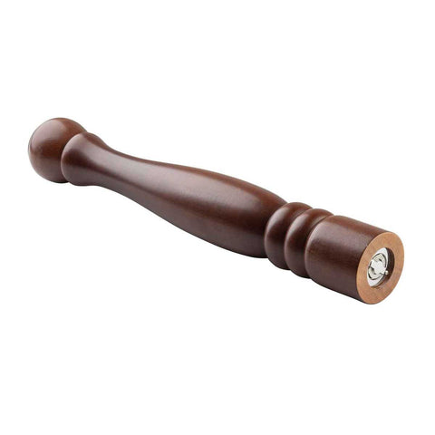 Tablecraft Mahogany Finish Wood Pepper Mill, 18.25 inch