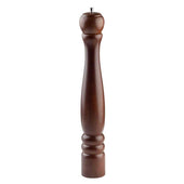 Tablecraft Mahogany Finish Wood Pepper Mill, 18.25 inch