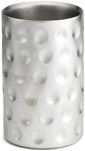 Tablecraft Bali Collection Stainless Steel Double Wall Wine Cooler, 4.875 x 4.875 x 7.25 inch
