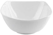 Tablecraft Melamine White Wavy Bowl, 13 x 13 x 7 inch