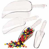Clear 64 Oz Camwear Plastic Scoop -- 6 per case