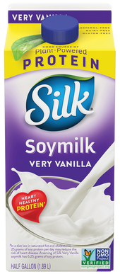 WhiteWave Silk Natural Very Vanilla SoyMilk, 64 Ounce -- 6 per case.