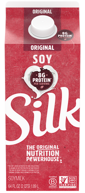 WhiteWave Silk Original SoyMilk, 128 Ounce -- 4 per case.