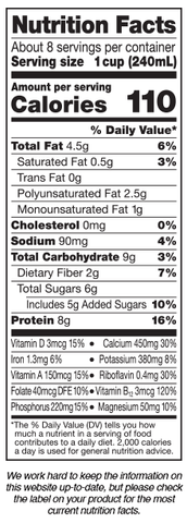 WhiteWave Silk Original SoyMilk, 128 Ounce -- 4 per case.