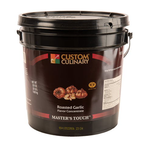 Custom Culinary® Roasted Garlic Flavor Concentrate, Vegan 20 lb. Pail