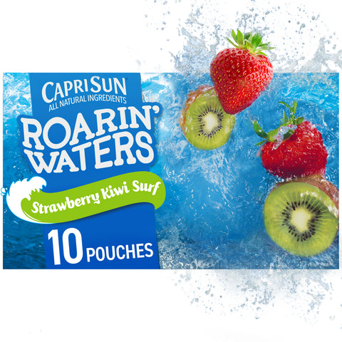 Capri Sun DRINK ROARIN WATERS STRAWBERRY KIWI 6 OZ