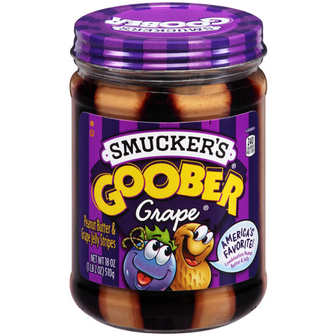Smucker's® PEANUT BUTTER & GRAPE JELLY GOOBER SPREAD