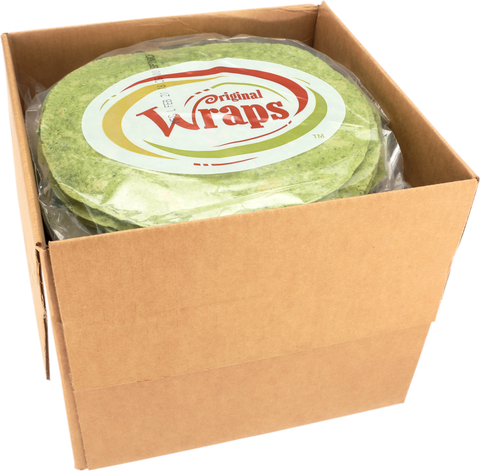 Mexican Original® TORTILLA FLOUR SPINACH 12
