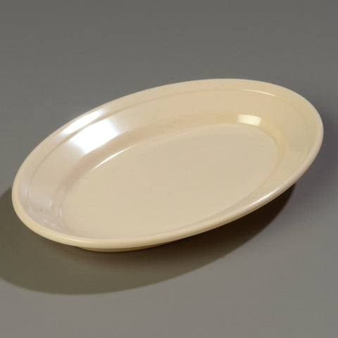 Carlisle PLATTER TRAY OVAL DALLAS WARE® MELAMINE TAN 9.25X6.25