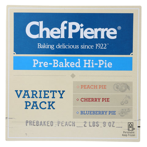 Chef Pierre PIE VARIETY PACK HI PRE-BAKED 10