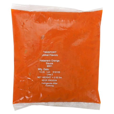 Passport Gluten Free Habanero Orange Sauce, 2 Pound -- 8 per case