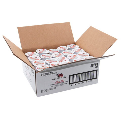 Fair Meadow CHEESE CREAM STRAWBERRY PORTION CUP