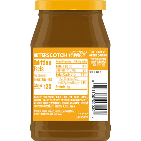 Topping Butterscotch