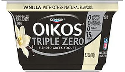 Yogurt Greek Vanilla Triple Zero