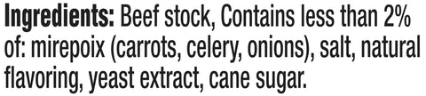 Swanson 50 Percent Less Sodium Beef Broth, 32 Ounce -- 12 per case.