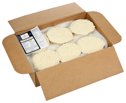 Whitaker Foods PORK CHOPPED FRITTER BREADED 4 OZ 10000006346