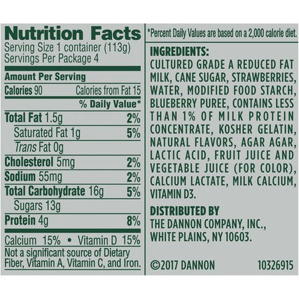 Activia Mixed Berry Probiotic Yogurt, 4 Ounce -- 24 per case.