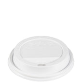 Solo® LID DOME WHITE TRAVELER® CAPPUCCINO STYLE SIP HOLE