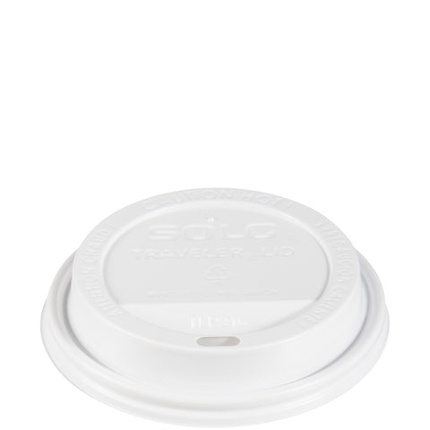 Lid Dome White Plastic F/ Hot Cups 10,12,16,20&24 Oz