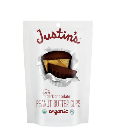 Justins CANDY DARK CHOCOLATE PEANUT BUTTER CUP MINI