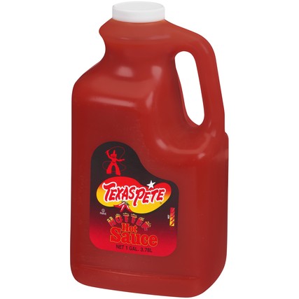 Texas Pete Hotter Hot Sauce, 1 Gallon -- 4 per case.