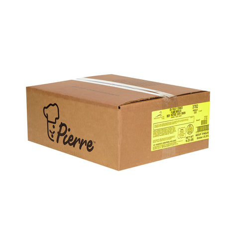 Advancepierre™ BEEF FLAME GRILLED BEEF PATTIE WITH ONION FC CN 2.6 OZ 10000013782