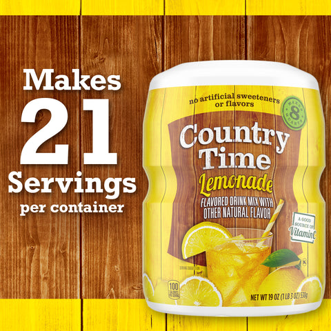 Drink Mix Lemonade Sugar Sweet 2-gal